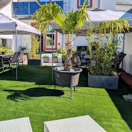 Tiny - Charmante Miniwohnung Mit Grossem Dachgarten Im Gaestehaus Graf-schmelzer * Trittenheim